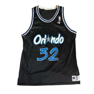Vintage Champion Orlando Magic Shaquille O’Neal Jersey